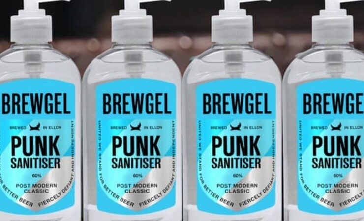 BrewDog объявила о запуске производства антисептиков для рук