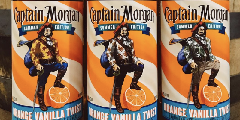 Новый летний вкус Captain Morgan