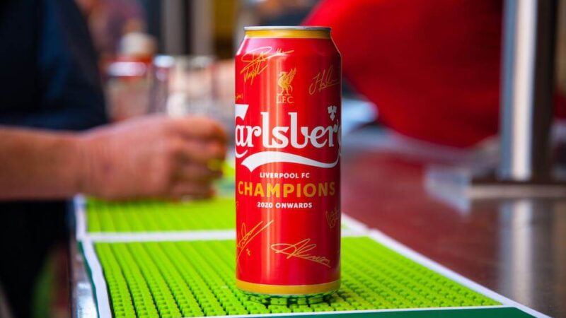 Carlsberg сварил пиво в честь победы «Ливерпуля» в «Премьер-лиге»