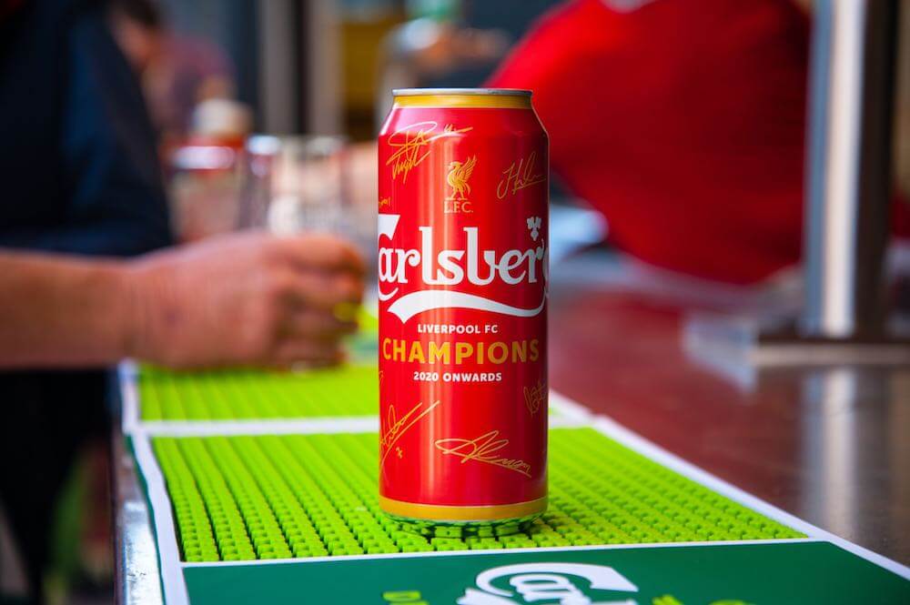 Carlsberg сварил пиво в честь победы «Ливерпуля» в «Премьер-лиге»